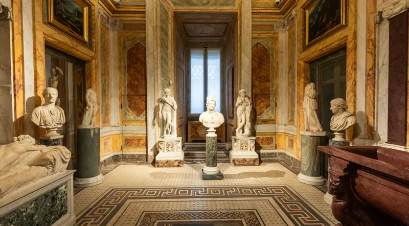 Sala dell'Ermafrodito alla Galleria Borghese